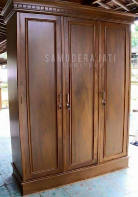 45 Model  Lemari  Jati Minimalis 2  3 4 Pintu  dan Harga 