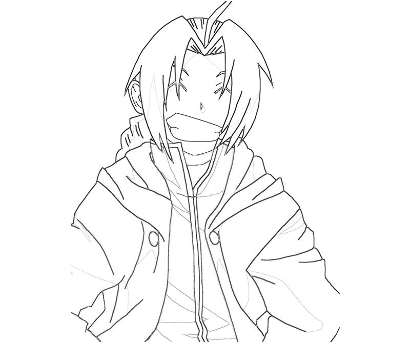 edward-elric-smile-coloring-pages