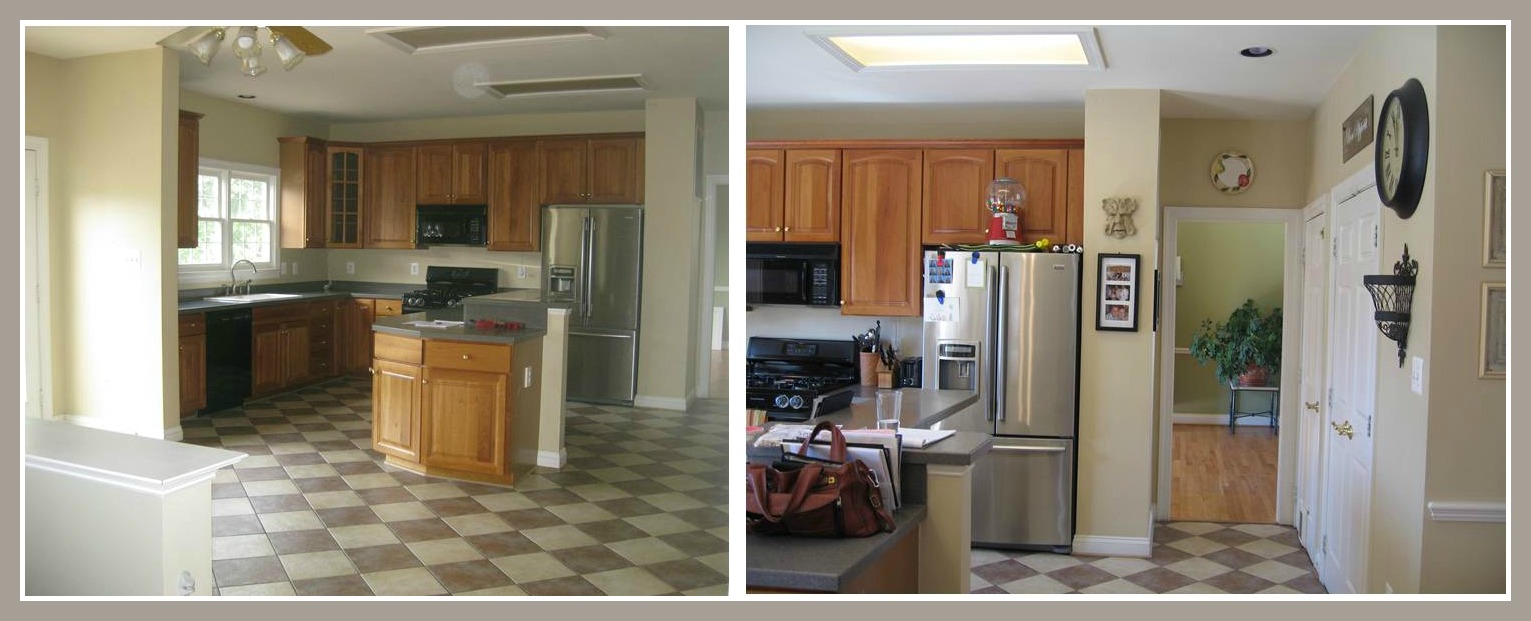 Kitchen Before After