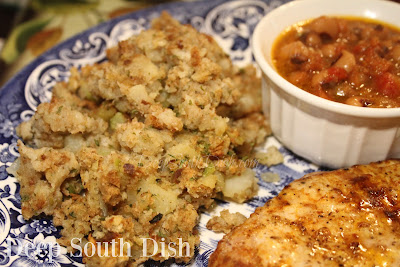 Deep South Dish: Bread and Potato Dressing