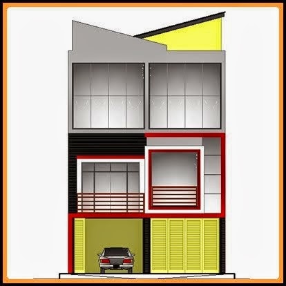  Model  Desain Ruko  Minimalis  2 Lantai Terbaru  Desain 