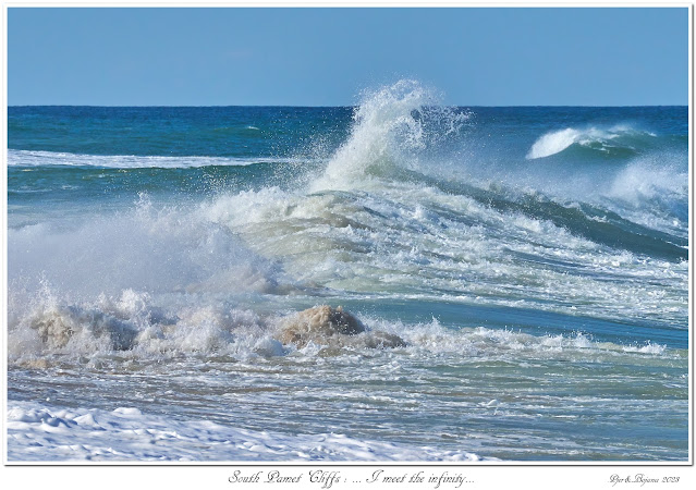 South Pamet Cliffs: ... I meet the infinity...