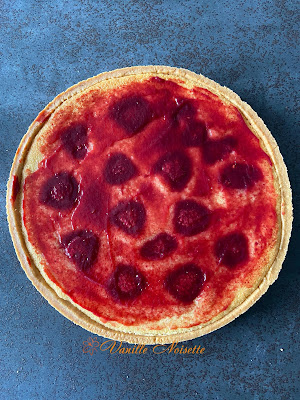 TARTE AUX FRAMBOISES de Jacques GENIN