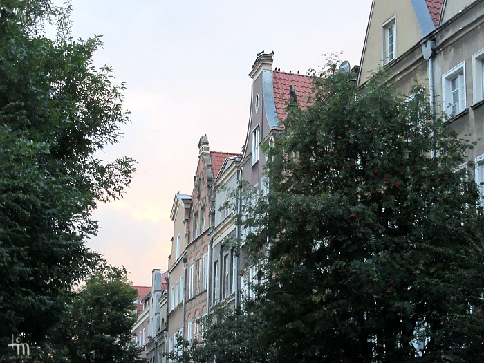 Colourful buildings in Gdansk