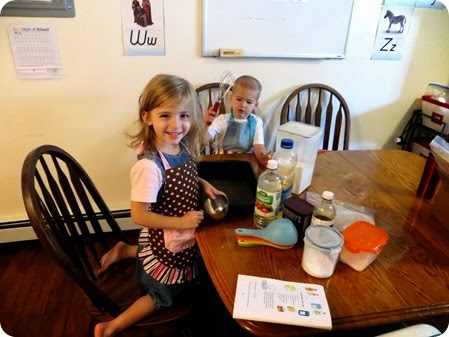 Making a Cake for the First Week of School