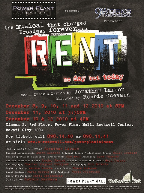 with Rent, the Musical as