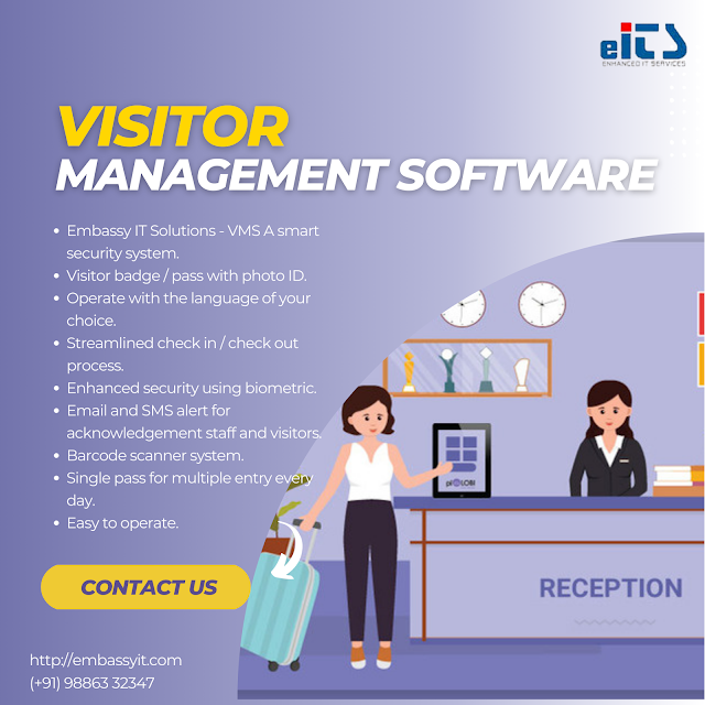 Web-based Visitor Management Software / Visitor Management Software Windows Based