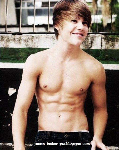 Justin bieber shirtlesshe has started body building