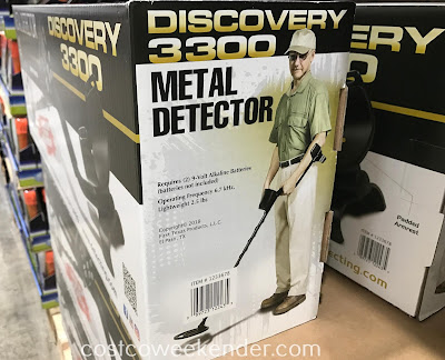 Costco 1233678 - Find unique objects below our feet with the Bounty Hunter Discovery 3300 Metal Detector