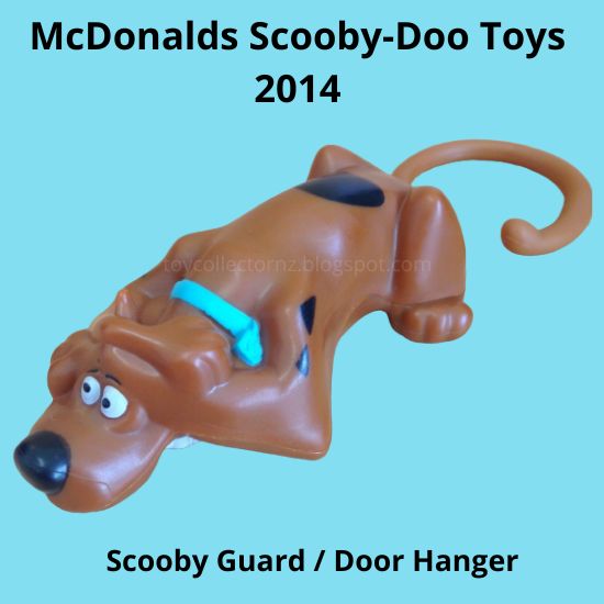 McDonalds Scooby-Doo Toys 2014 Scooby Guard Door Hanger toy