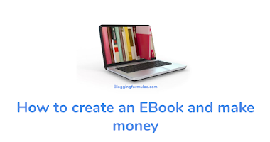 How to create an EBook and make money