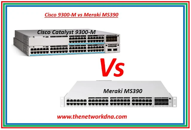 Cisco Catalyst 9300-M vs Meraki MS390