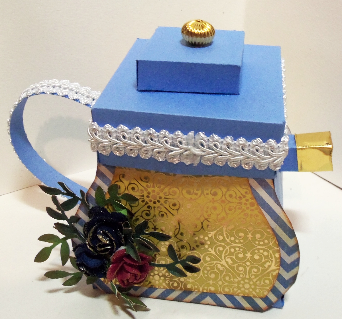 Jinky's Crafts & Designs: Teapot Exploding Gift Box