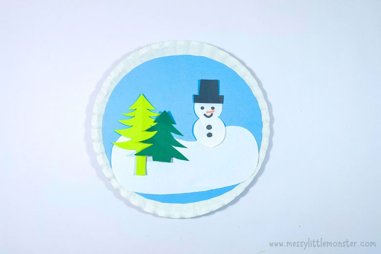make a snow globe craft