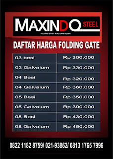 FOLDING- GATE- BEKASI