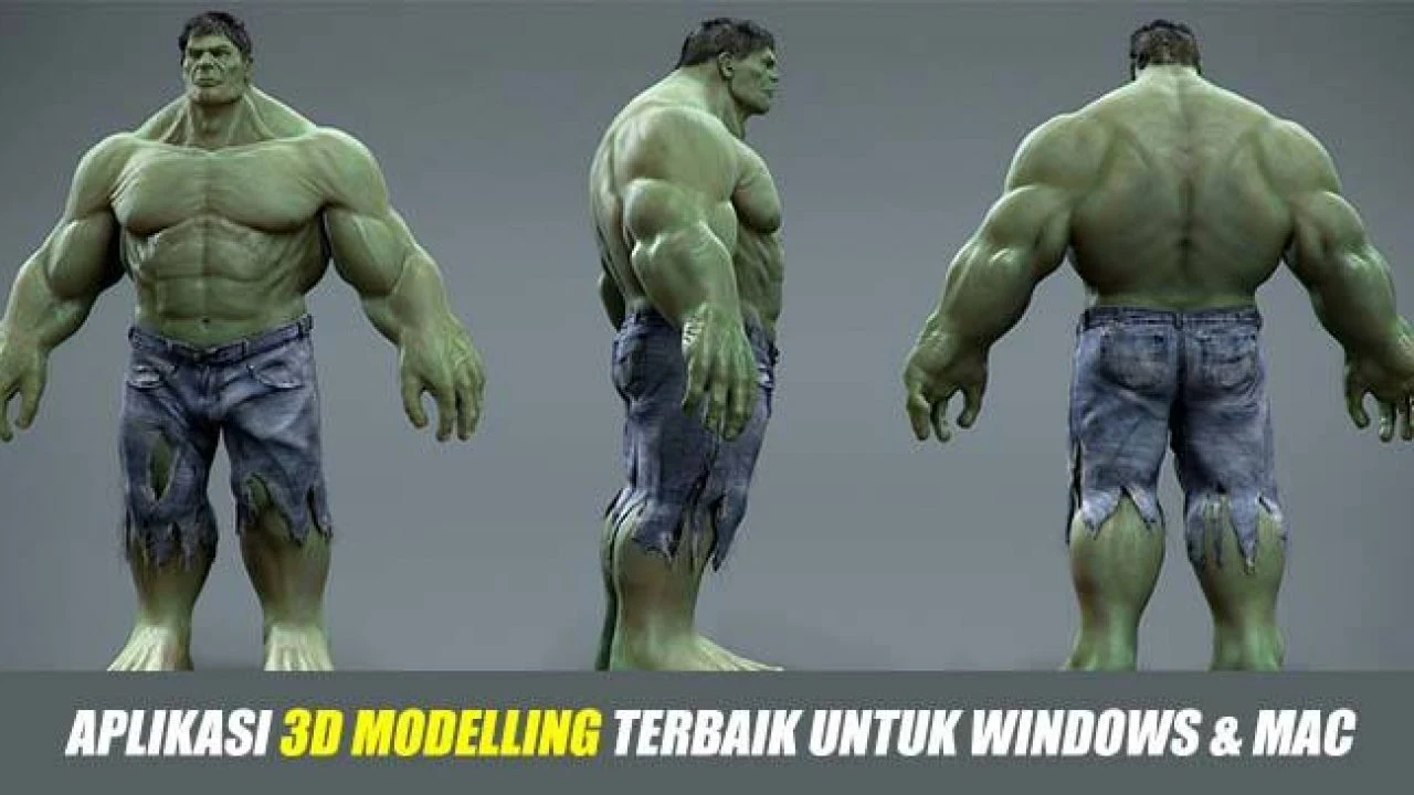 Daftar Aplikasi 3D Modelling Terbaik untuk Windows dan MAC