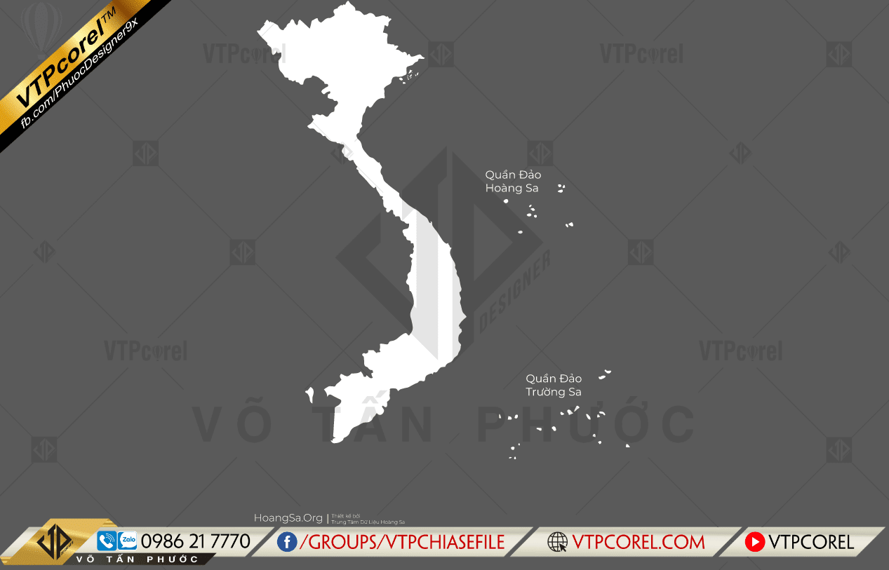 Share Bản đồ Việt Nam chuẩn vector