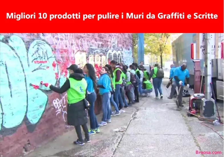 Prodotti per Pulire Muri da Graffiti e Scritte