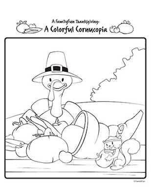 Thanksgiving Coloring Pages - Coloring Book