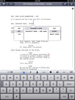 Final Draft para iPad