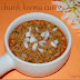 Soya chunk keema curry