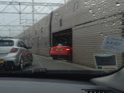 It's a doubledecker train. (chunnel loading)