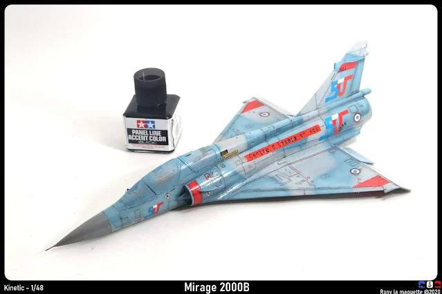 Jus noir pour le Mirage 2000B