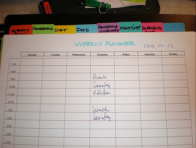 Personal organization book 3