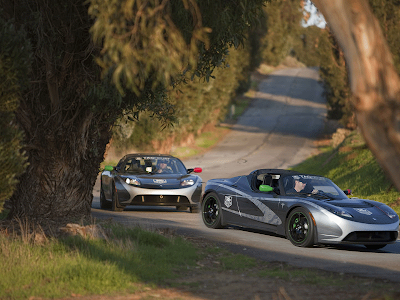 2010 Tesla Electric Roadster TAG Heuer Sports Car Concept