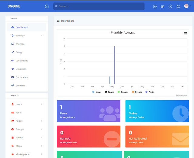 Download Free Sngine – The Ultimate Php Social Network Platform