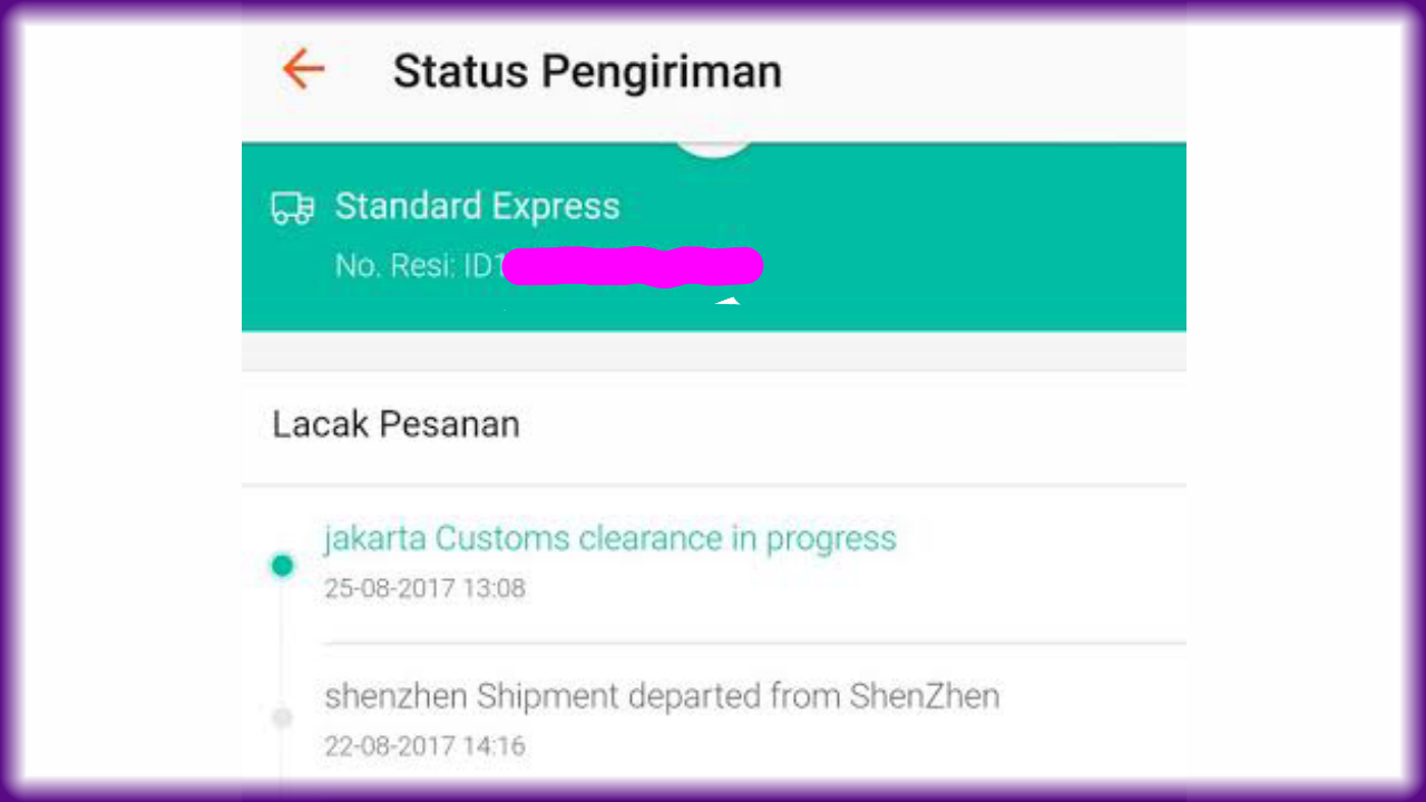 Cara Cek Resi Standard Express Shopee Yang Akurat