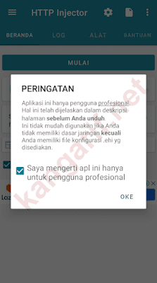 centang saya mengerti apl ini hanya untuk pengguna profesional