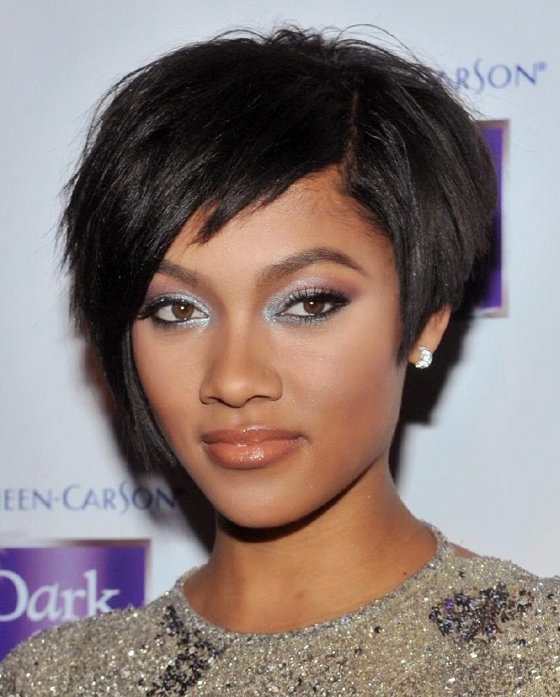 short hairstyles for black women 2015}