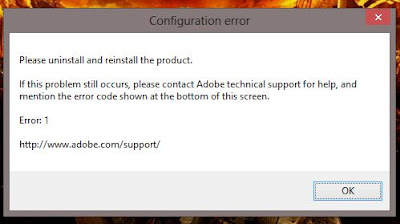 Begini Cara Mengatasi Error Kode 1 Pada Software Adobe Photoshop CS6