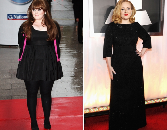 Adele (Lost weight after a throat surgery)