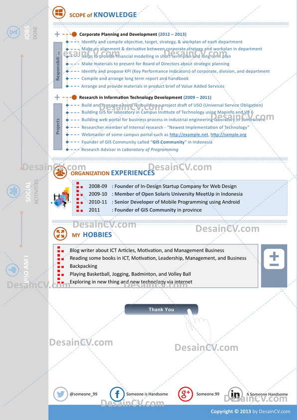 Surat Lamaran Kerja: The Calm - Contoh Curriculum Vitae