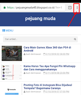 Jika kalian hoby browsing dengan memakai perangkat android untuk mendapat suatu inf Cara Menambahkan Halaman Situs Web dengan Chrome ke Layar Utama di Android