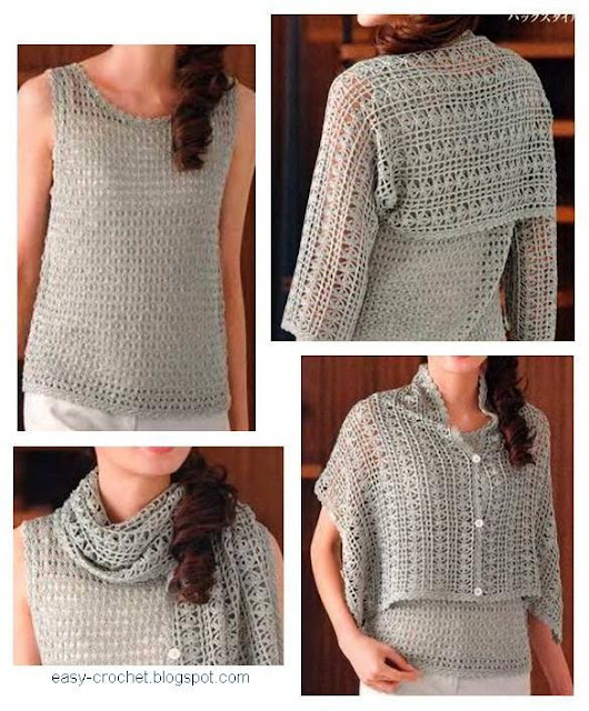 Crochet Shrug 1