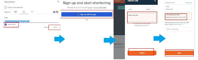 cara membuat link bit.ly google form