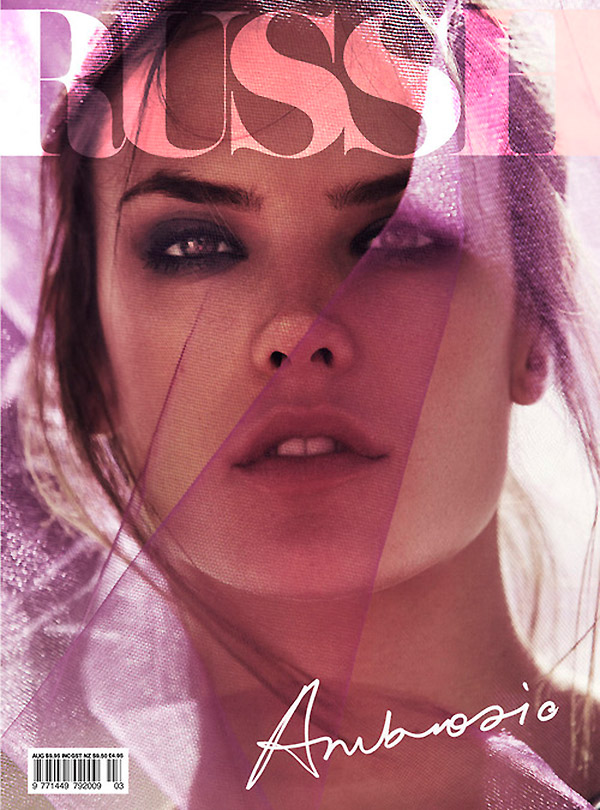 alessandra ambrosio hair color 2010. Alessandra Ambrosio for Russh