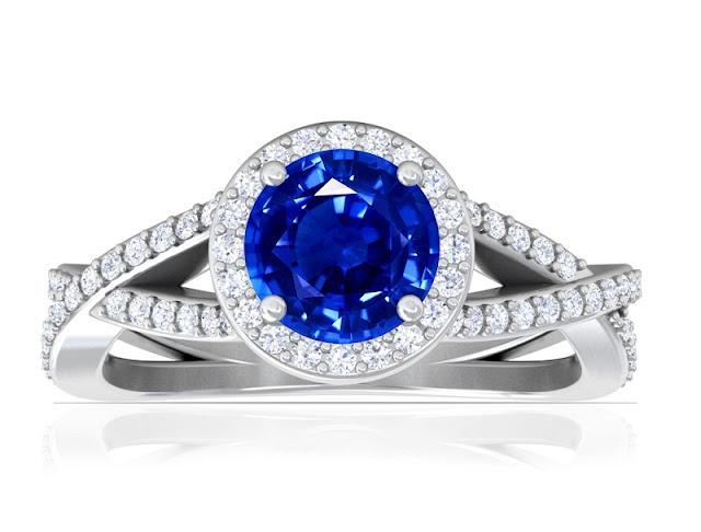 Sapphire Engagement Ring for Sale