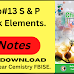 2nd Year Chemistry Chp#13(S & P Block Elements) Notes Download.