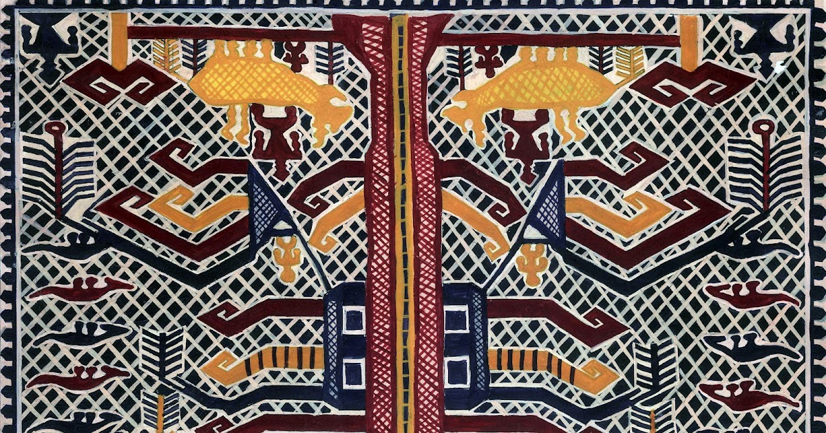 Contoh Motif  Batik  Kalimantan  Timur  Rasmi V