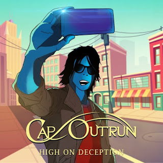 Cap Outrun "High on Deception"2021 Sweden Prog Rock