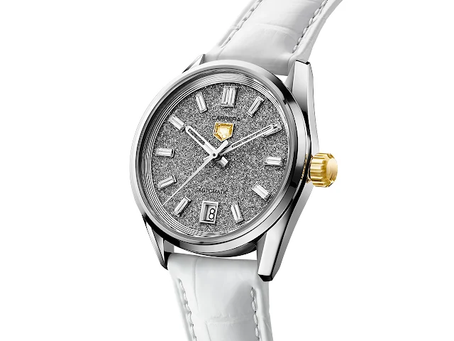 TAG Heuer Carrera Date Plasma Diamant d’Avant-Garde with yellow diamonds