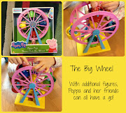 Another hit was Peppa Pig's Theme Park Big Wheel. (pp collage)