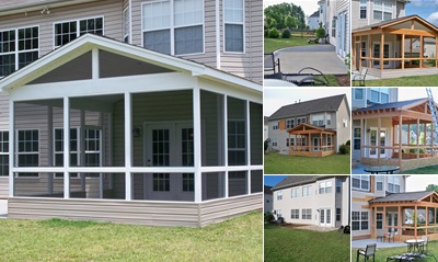 View New Patio and Porch