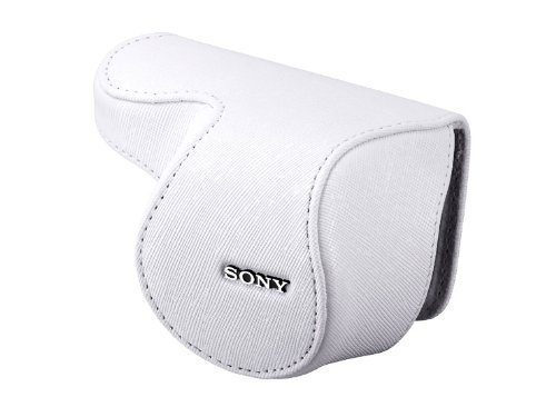 Sony Lens Case Jacket for NEX-5 NEX-3 with E16mm F2.8 Lens (SEL16F28) | LCS-EML1A W WHITE