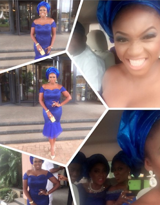 First Photos From Osas Ighodaro And Gbenro Ajibade's Traditional Wedding