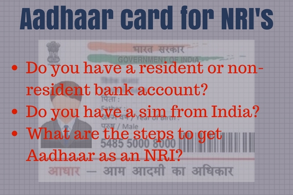 Is Aadhaar Card Necessary For Non Resident Indians Nris Aadhaar Card Help